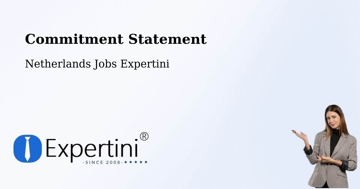Corporate Commitment – Oudeschoot - Netherlands Jobs Expertini